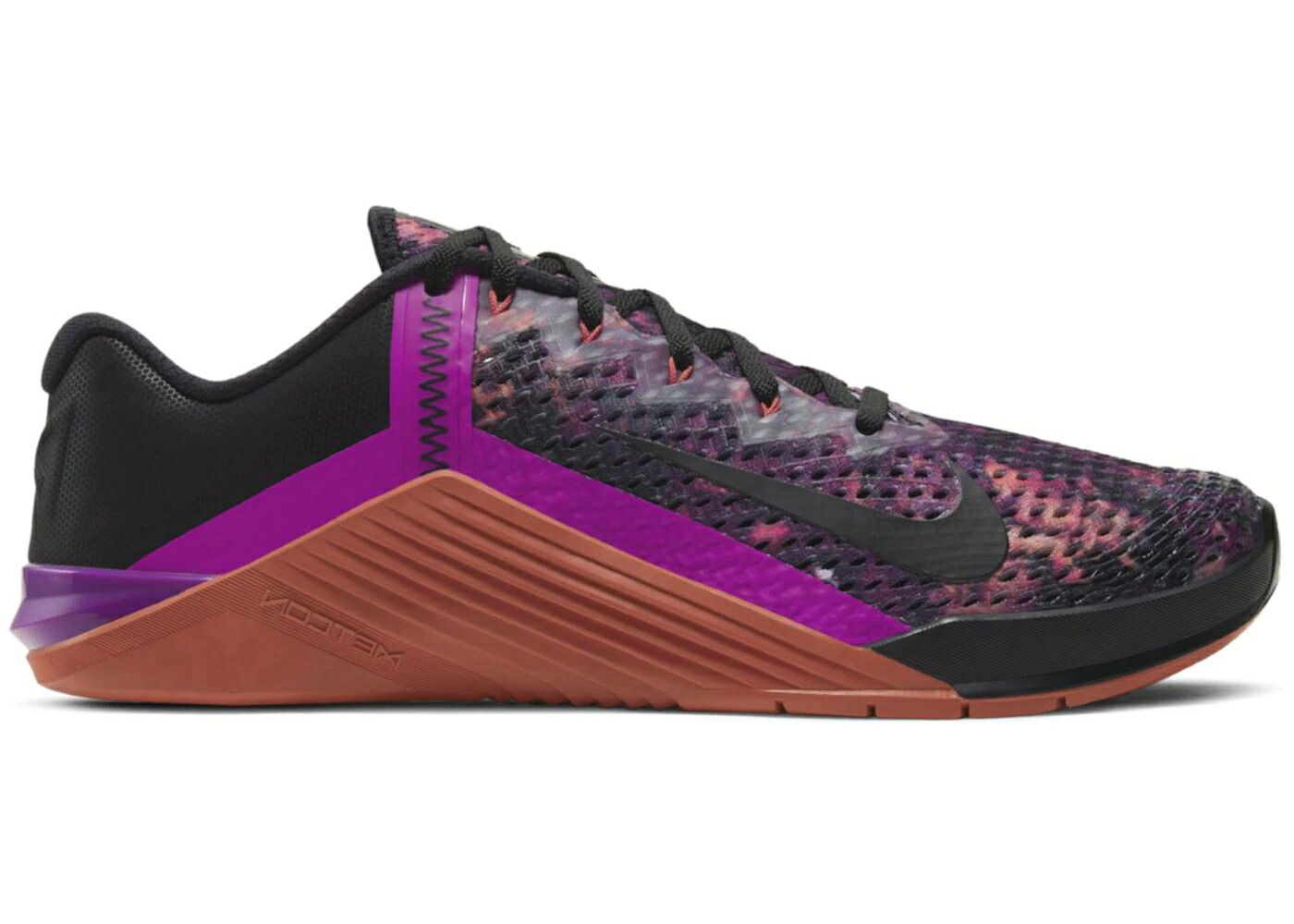 ナイキ 黒色 ブラック 赤 レッド スニーカー メンズ NIKE METCON 6 MARTIAN SUNRISE / BLACK MARTIAN SUNRISE RED PLUM|スニケス