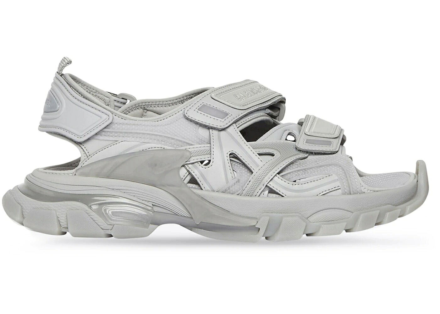 バレンシアガ トラック 灰色 グレー グレイ WOMEN'S スニーカー レディース BALENCIAGA TRACK SANDAL CLEAR SOLE GRAY (WOMEN'S) /
