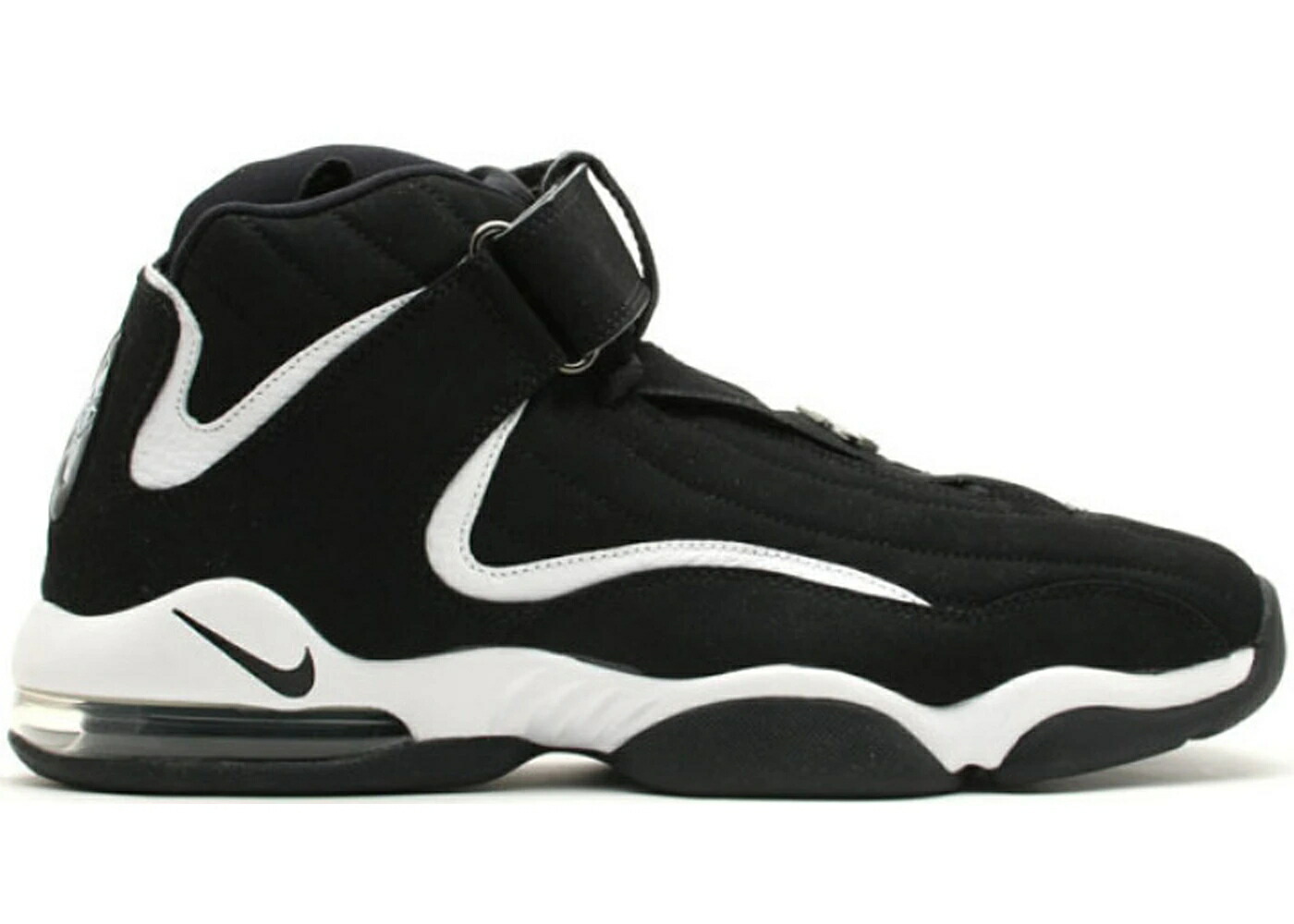 ナイキ ペニー 黒いこと 黒いこと 白いこと 白いこと エア湖ペニー スニーカー メンズ NIKE AIR PENNY IV BLACK WHITE / BLACK BLACK WHITE