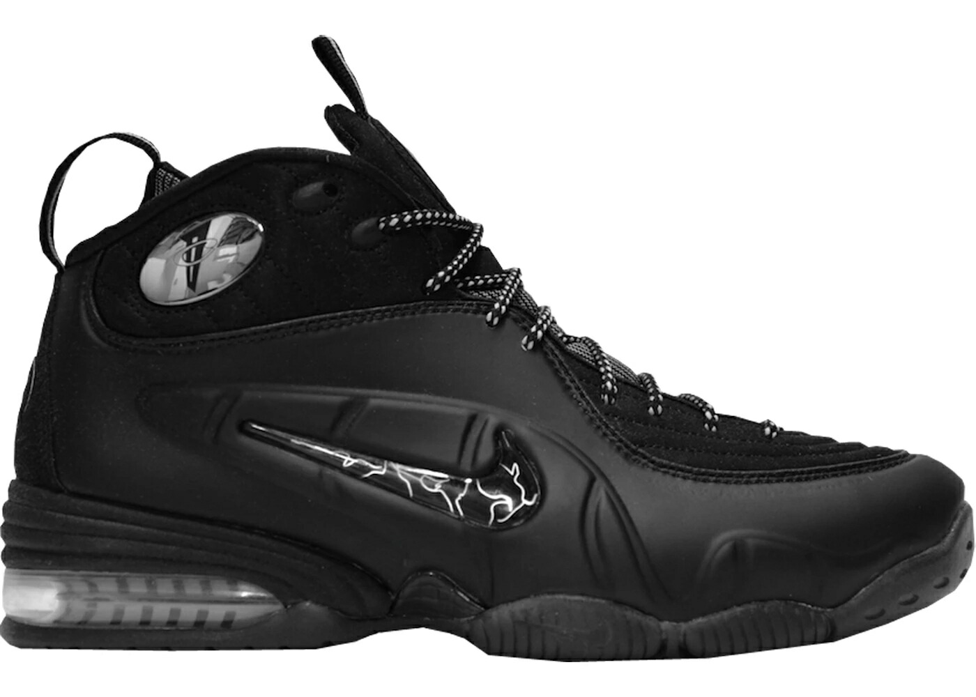 ナイキ 黒色 ブラック 銀色 シルバー スニーカー メンズ NIKE AIR 1/2 CENT BLACK / BLACK BLACK METALLIC SILVER 214,900円