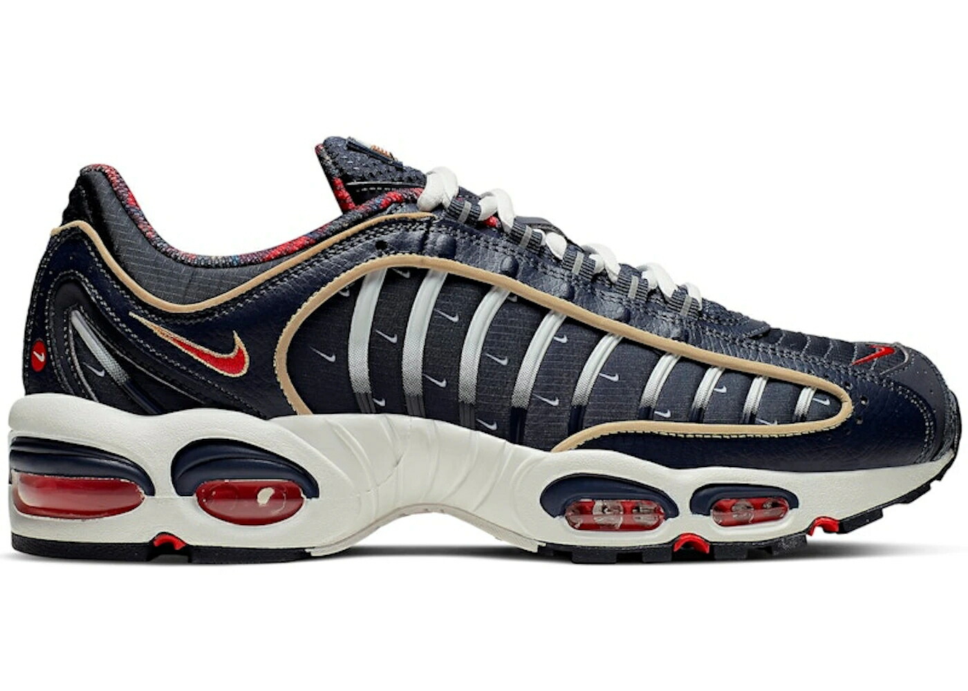 ナイキ マックス テイルウィンド 紺色 ネイビー 赤 レッド エアマックステイルウィンド スニーカー メンズ NIKE AIR MAX TAILWIND 4 USA (2019) / MIDNIGHT NAVY UNIVERSITY RED