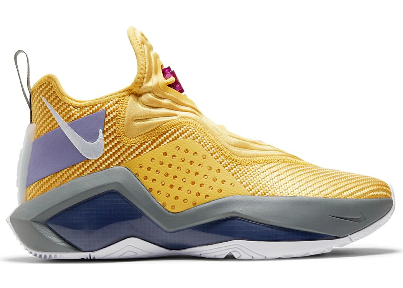 ナイキ レブロン ソルジャー レイカーズ 紫 パープル スニーカー メンズ NIKE LEBRON SOLDIER 14 LAKERS / VIVID PURPLE SOLAR FLARE LIGHT