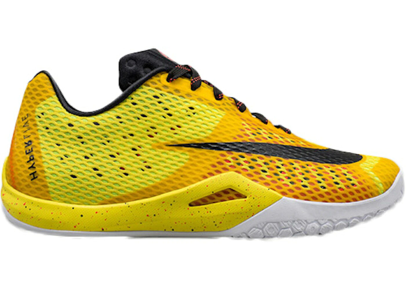 ナイキ 黄味がかった 黄色 黒いこと 黒いこと クリムゾン スニーカー メンズ NIKE HYPERLIVE PROMO EYBL / OPTI YELLOW BLACK BRIGHT CRIMSON