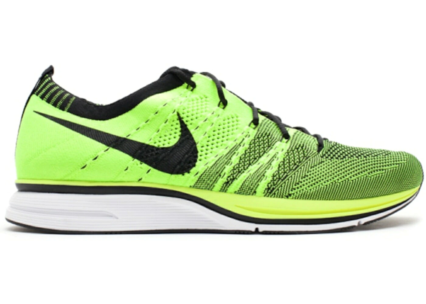 ナイキ フライニット トレーナー 黒色 ブラック スニーカー メンズ NIKE FLYKNIT TRAINER VOLT / VOLT BLACK|スニケス