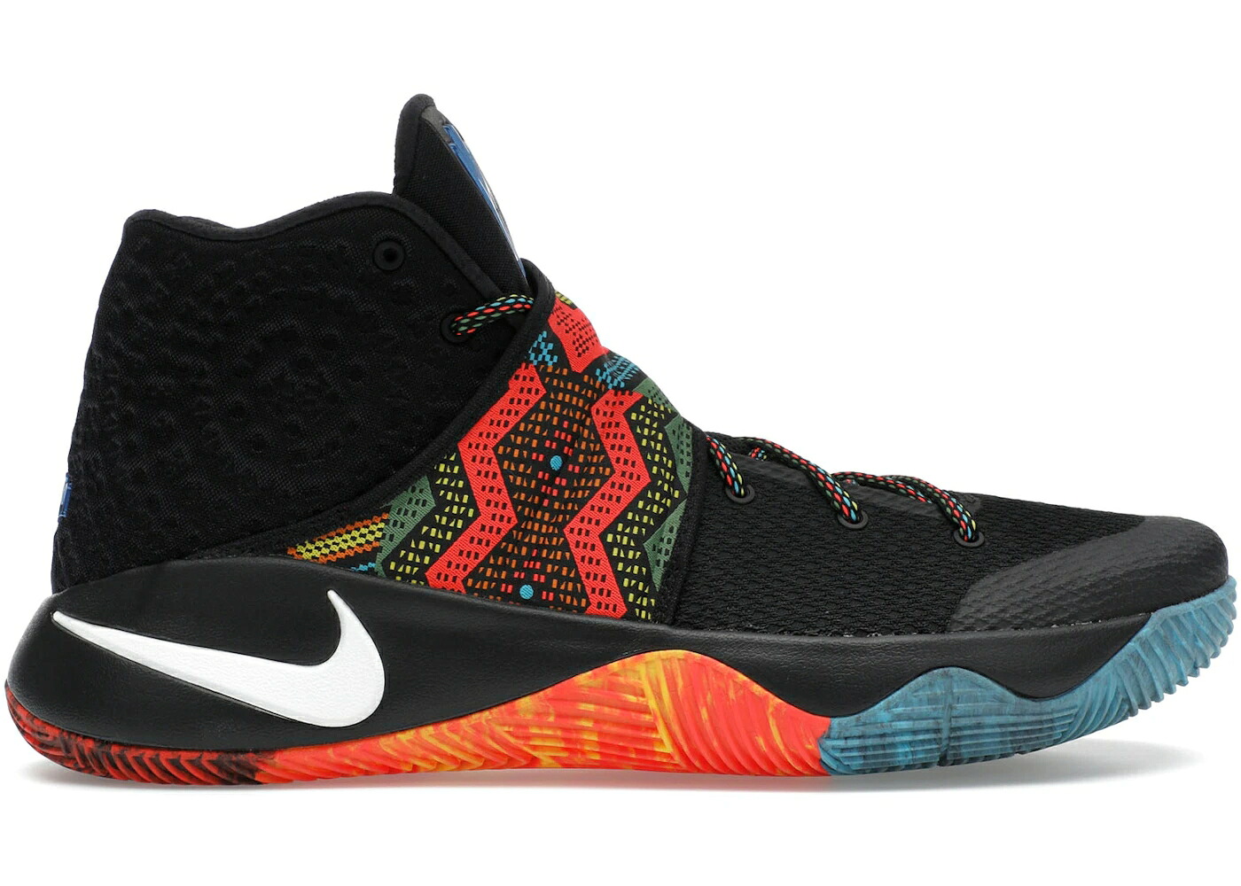 ナイキ カイリー 黒いこと 黒いこと スニーカー メンズ NIKE KYRIE 2 BHM (2016) / BLACK MULTI COLOR