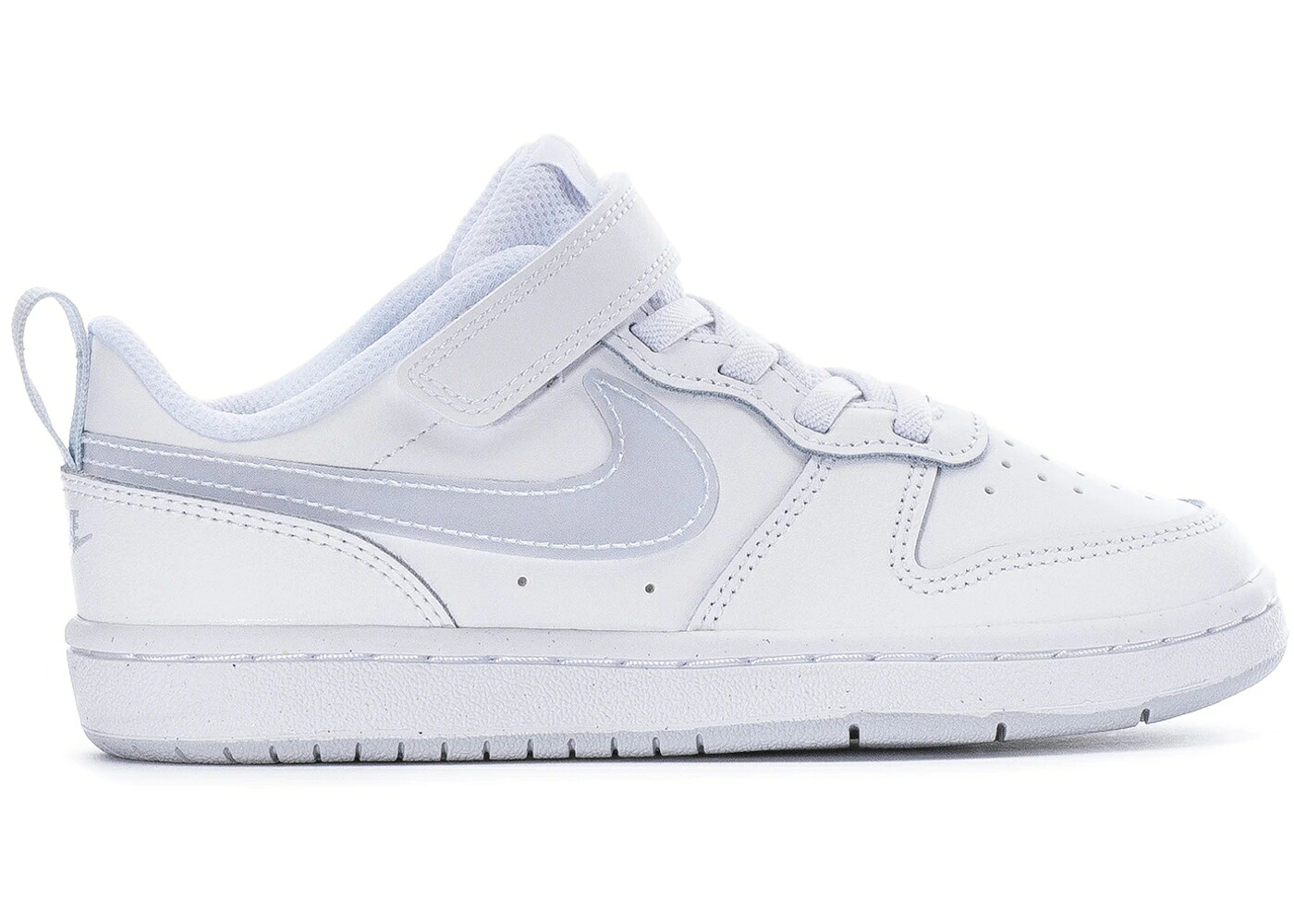 ナイキ 厚地の外套 白いこと 白いこと 佇まい コートバーロウ お坊っちゃん キッズ NIKE COURT BOROUGH LOW 2 WHITE AURA (なおなお書き) / WHITE AURA WHITE もの言う花 マタニティ スニーカー