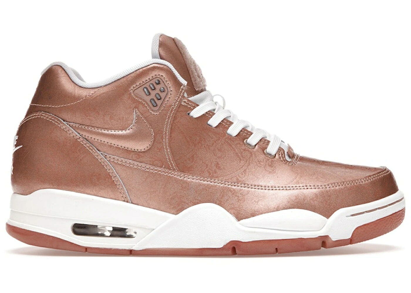 ナイキ フライト 赤 レッド 銅 ブロンズ 白色 ホワイト スニーカー メンズ NIKE FLIGHT SQUAD METALLIC RED BRONZE / METALLIC RED BRONZE WHITE|スニケス