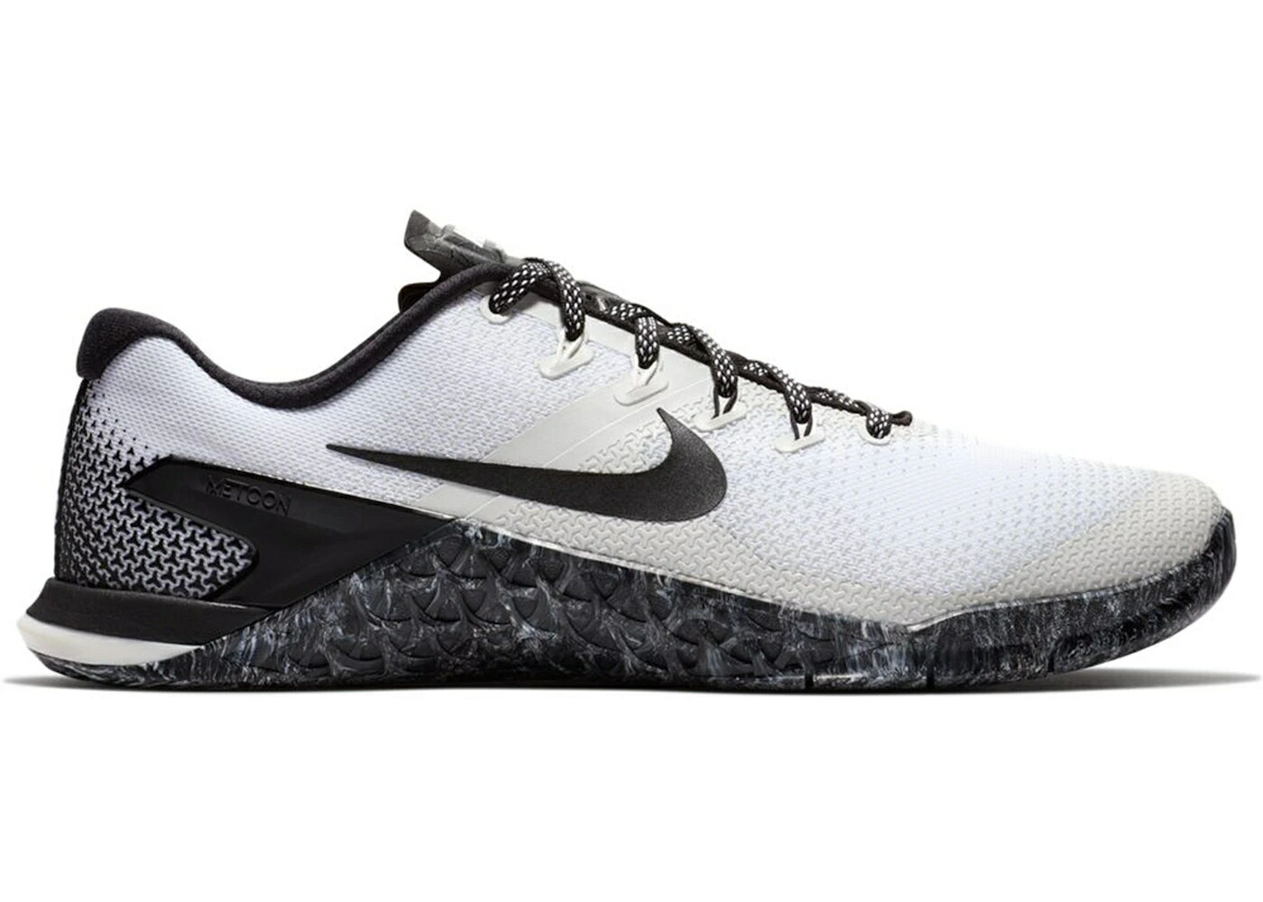 ナイキ 白色 ホワイト 黒色 ブラック スニーカー メンズ NIKE METCON 4 WHITE BLACK / WHITE BLACK