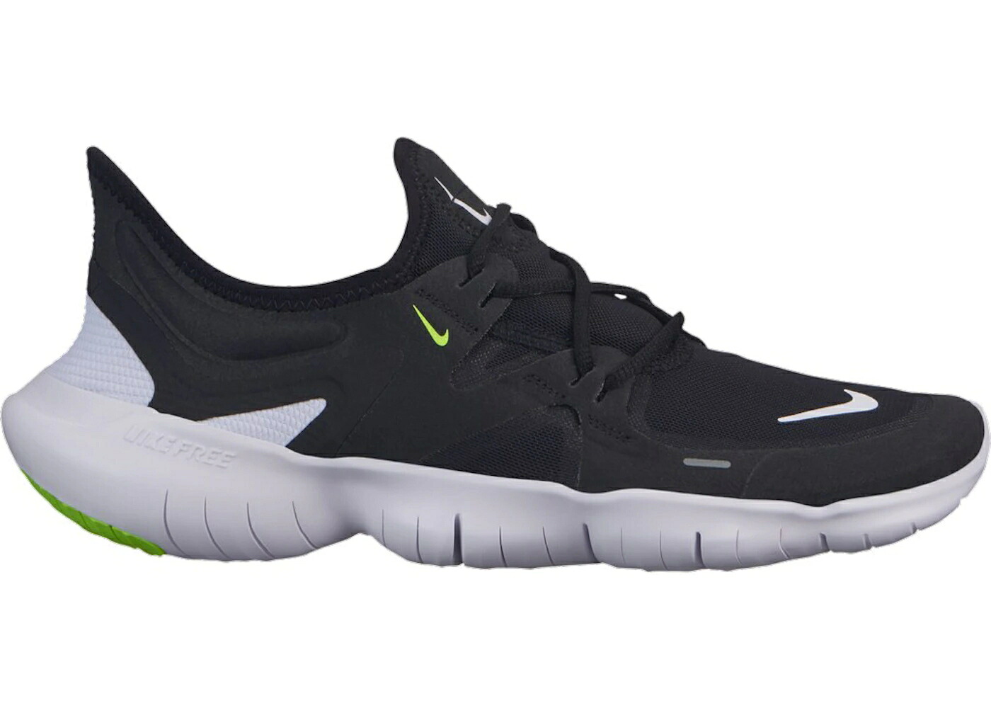 ナイキ フリー 黒色 ブラック 白色 ホワイト 5.0 WOMEN'S スニーカー レディース NIKE FREE RN VOLT (WOMEN'S) / BLACK WHITE ANTHRACITE VOLT