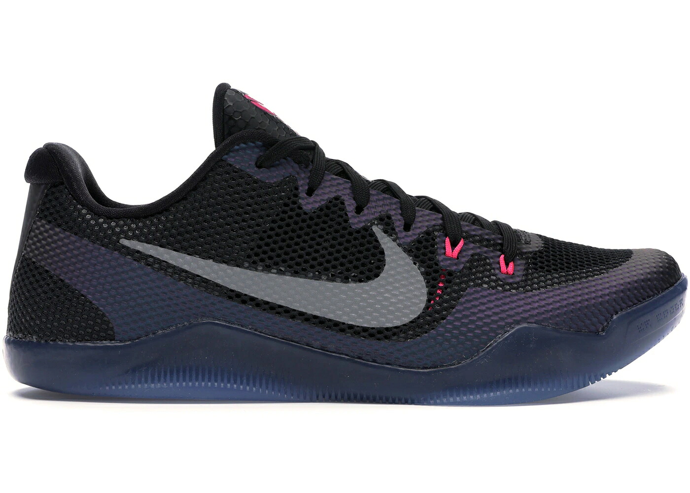 ナイキ コービー 黒いこと 黒いこと 紫 パープル スニーカー メンズ NIKE KOBE 11 EM LOW INVISIBILITY CLOAK / BLACK PURPLE SMOKE PURPLE SMOKE