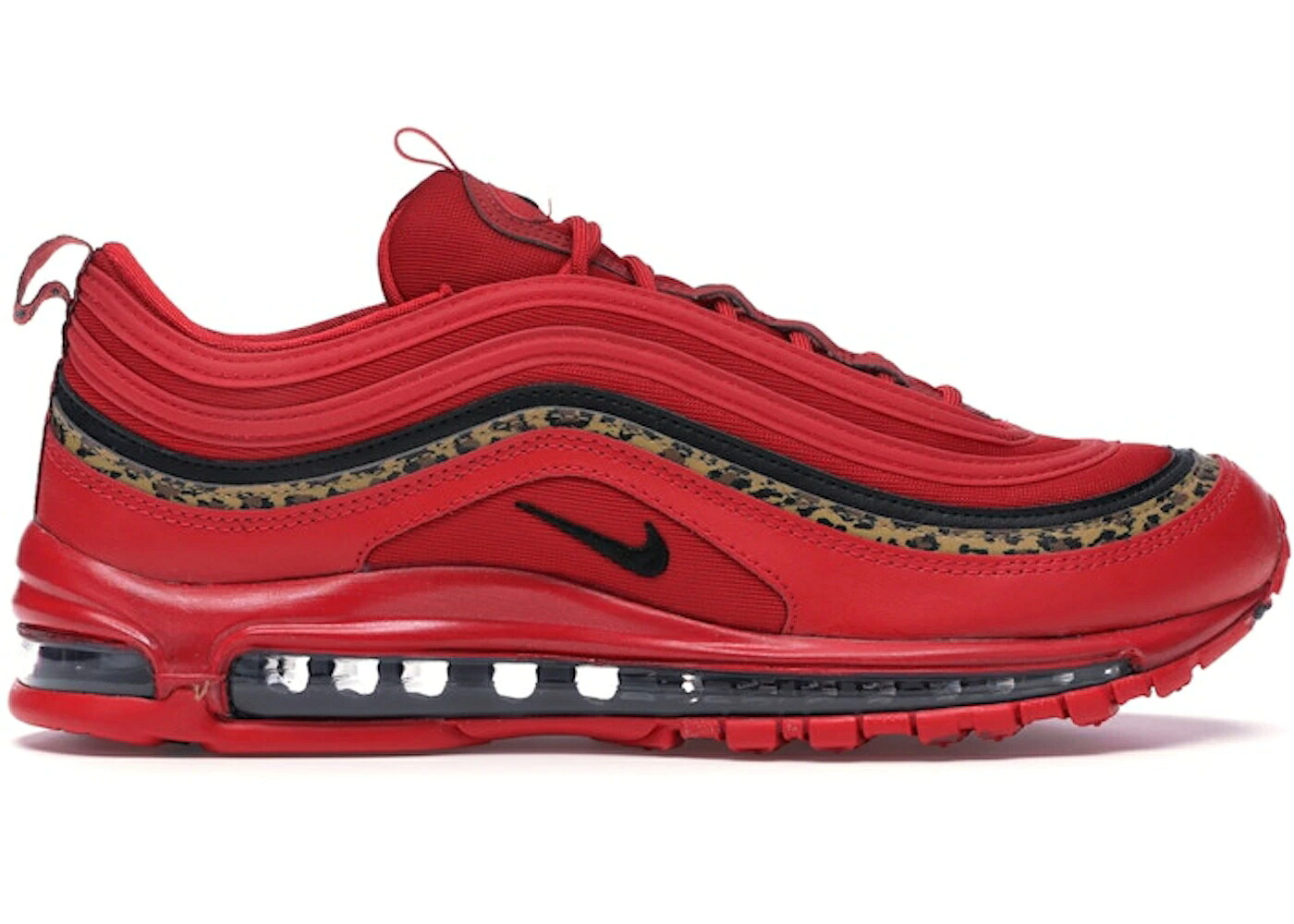ナイキ マックス ヒョウ柄 レオパード 赤 レッド 黒色 ブラック エアマックス WOMEN'S スニーカー レディース NIKE AIR MAX 97 LEOPARD PACK RED (WOMEN'S) / UNIVERSITY RED PRINT BLACK
