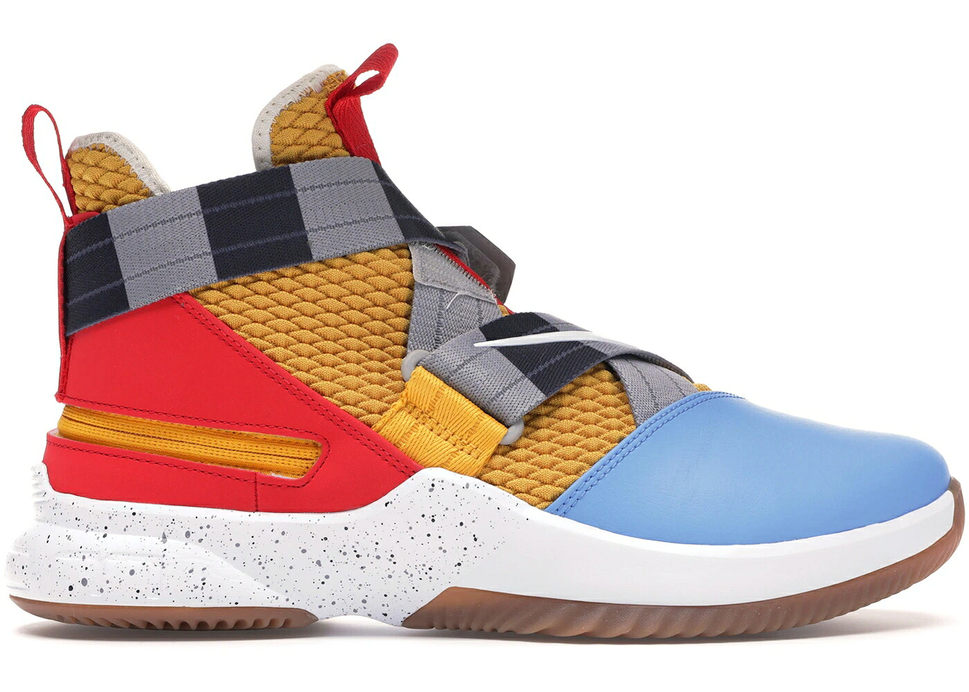 ナイキ レブロン ソルジャー ゴールド 赤 赤いこと スニーカー メンズ NIKE LEBRON SOLDIER 12 FLYEASE ARTHUR / UNIVERSITY GOLD UNIVERSITY RED