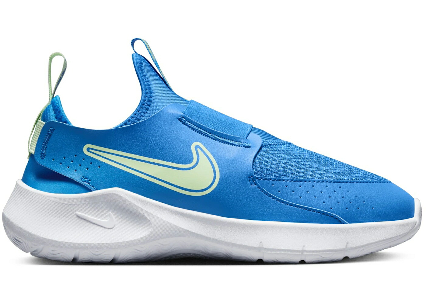 ナイキ 青み 青色 緑 緑であること お坊っちゃん キッズ NIKE FLEX RUNNER 3 PHOTO BLUE VAPOR GREEN (GS) / PHOTO BLUE VAPOR GREEN もの言う花 マタニティ スニーカー