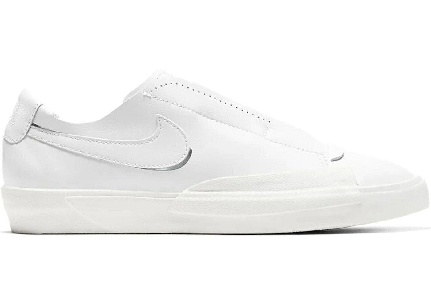 ナイキ ブレイザー 白いこと 白いこと WOMEN\u0027S スニーカー レディース NIKE BLAZER LOW KICKDOWN TRIPLE WHITE (WOMEN\u0027S) / WHITE WHITE WHITE