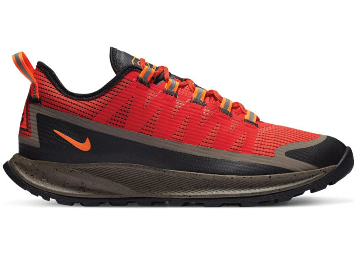 ナイキ 赤 レッド 橙 オレンジ スニーカー メンズ NIKE ACG AIR NASU HABANERO RED / HABANERO RED TOTAL ORANGE