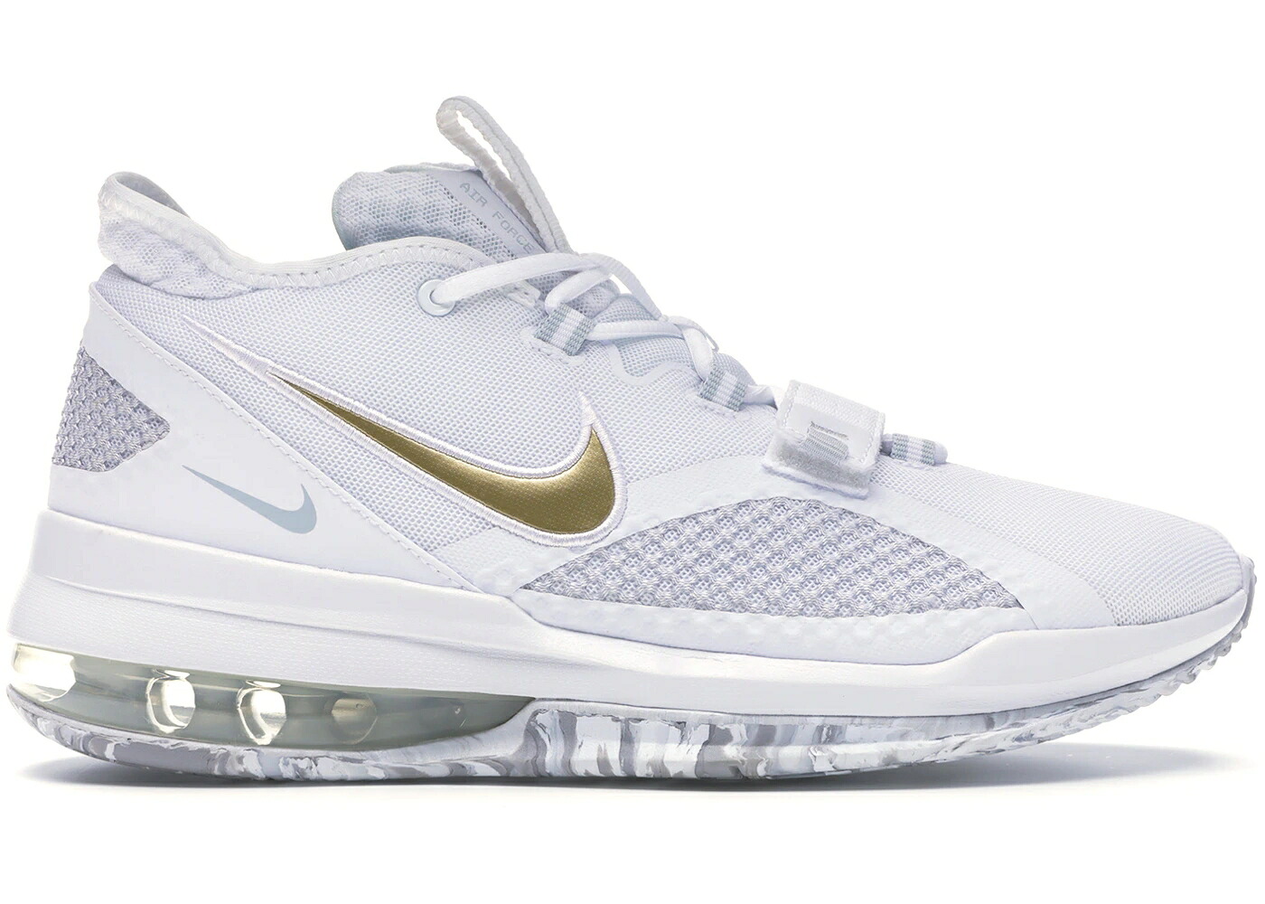 ナイキ マックス 白色 ホワイト ゴールド 黒色 ブラック エアフォースマックス スニーカー メンズ NIKE AIR FORCE MAX LOW WHITE GOLD / WHITE WHITE BLACK VOLT