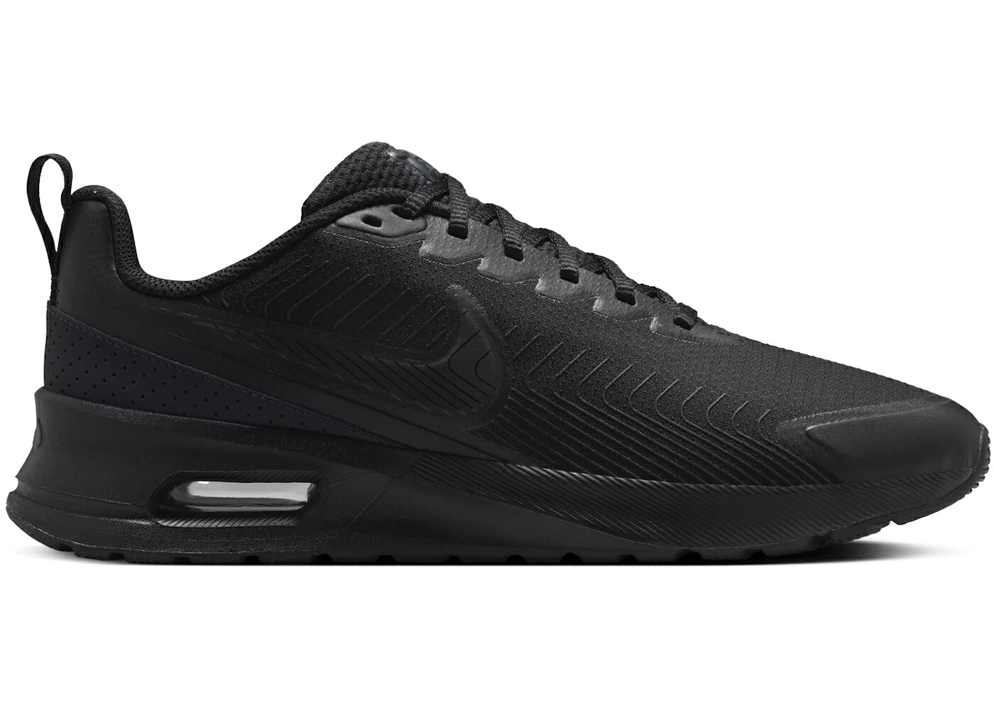 ナイキ マックス 黒いこと 黒いこと エア湖マックス スニーカー メンズ NIKE AIR MAX NUAXIS BLACK ANTHRACITE / BLACK ANTHRACITE BLACK