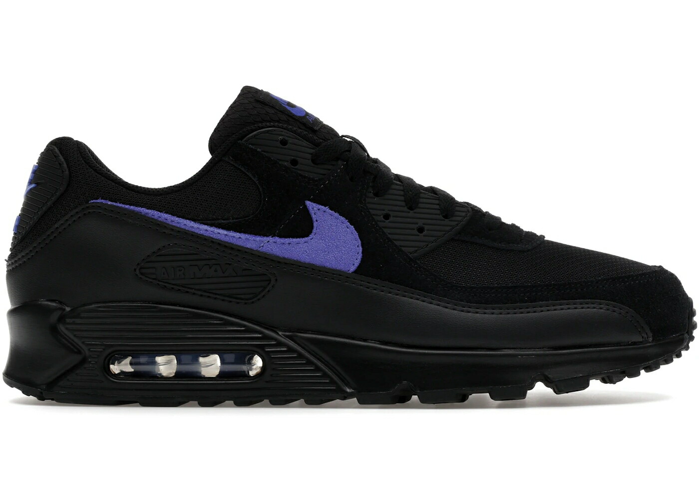 ナイキ マックス 黒いこと 黒いこと 大気圏マックス スニーカー メンズ NIKE AIR MAX 90 BLACK SAPPHIRE / BLACK SAPPHIRE BLACK