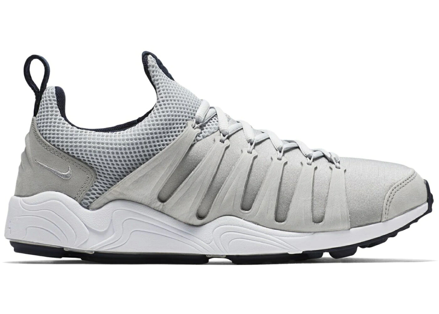 ナイキ ズーム プラチナム 紺色 ネイビー スニーカー メンズ NIKE AIR ZOOM SPIRIMIC METALLIC PLATINUM / METALLIC PLATINUM MIDNIGHT NAVY|スニケス