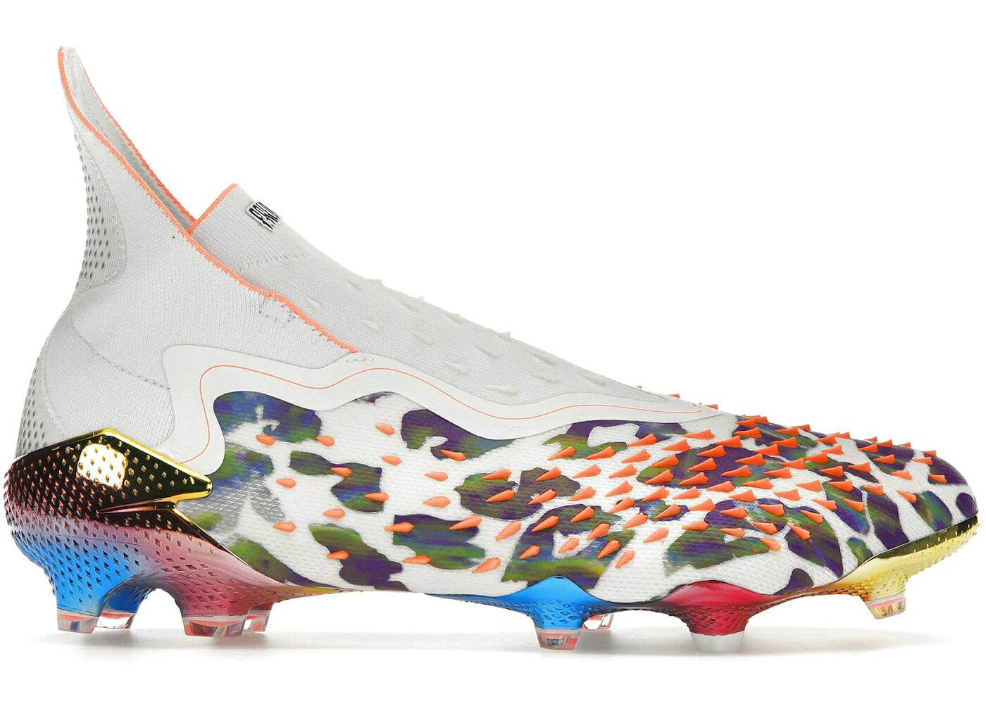 アディダス プレデター 極点 白いこと 白いこと FREAK+ スニーカー メンズ ADIDAS PREDATOR FG PAUL POGBA STELLA MCCARTNEY / CLOUD WHITE CLOUD WHITE SIGNAL
