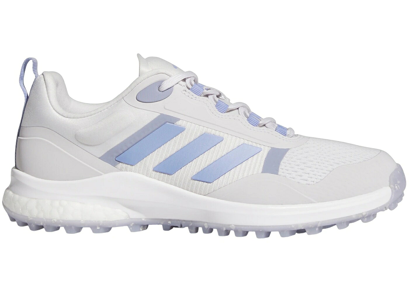 アディダス ゴルフ 灰色 グレー 青色 ブルー 銀色 シルバー 紫 バイオレット MET. WOMEN'S スニーカー レディース ADIDAS ZOYSIA GOLF DASH GREY BLUE SPARK SILVER VIOLET (WOMEN'S) / DASH GREY BLUE SPARK MET. SILVER