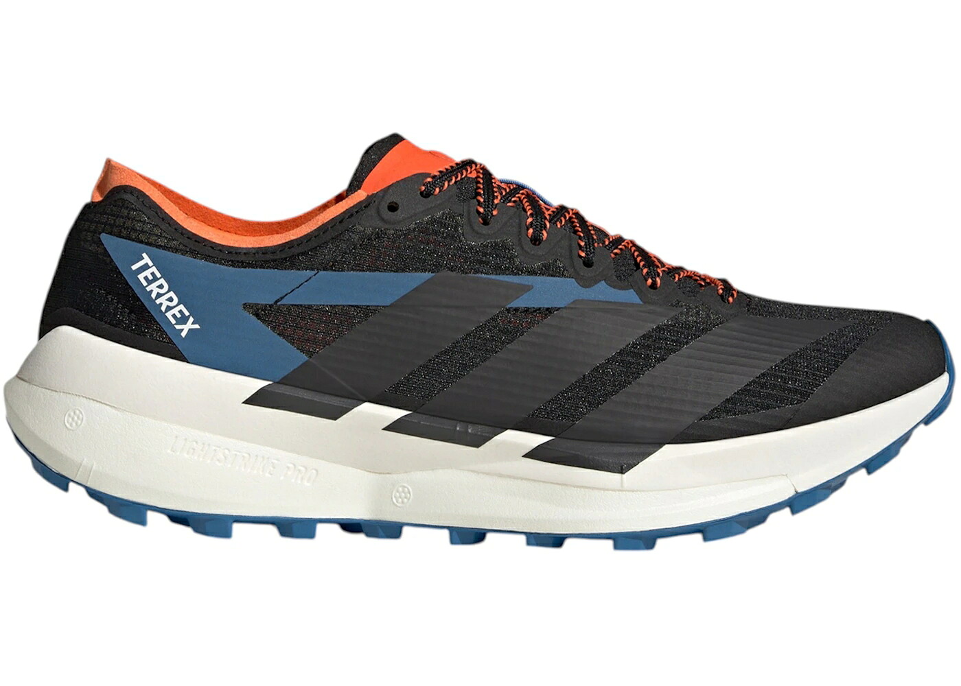 アディダス 素早さ 黒いこと 黒いこと 炭素 青味 青み 中核グループ スニーカー メンズ ADIDAS TERREX AGRAVIC SPEED 2 TRAIL BLACK CARBON RAY BLUE / CORE BLACK CARBON RAY BLUE