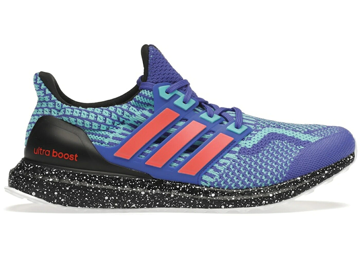 アディダス ウルトラ ブースト 黒色 ブラック 赤 レッド アクア ウルトラブースト 5.0 スニーカー メンズ ADIDAS ULTRA BOOST DNA BLACK SONIC INK / SONIC INK SOLAR RED PULSE AQUA