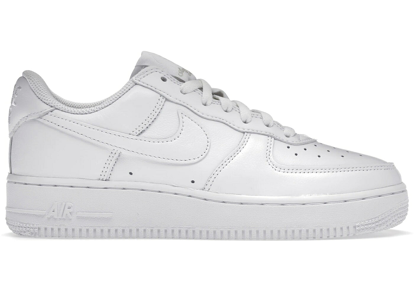 ナイキ 白いこと 白いこと ゴールド 空軍 \u002707 スニーカー メンズ NIKE AIR FORCE 1 LOW COLOR OF THE MONTH TRIPLE WHITE / WHITE WHITE WHITE METALLIC GOLD