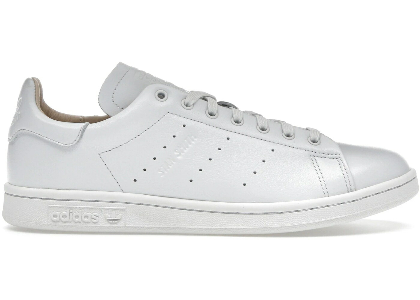 アディダス 白いこと 白いこと 砂色 砂子 見方仕損ない スニーカー メンズ ADIDAS STAN SMITH LUX CRYSTAL WHITE SAND STRATA / CRYSTAL WHITE CRYSTAL WHITE SAND