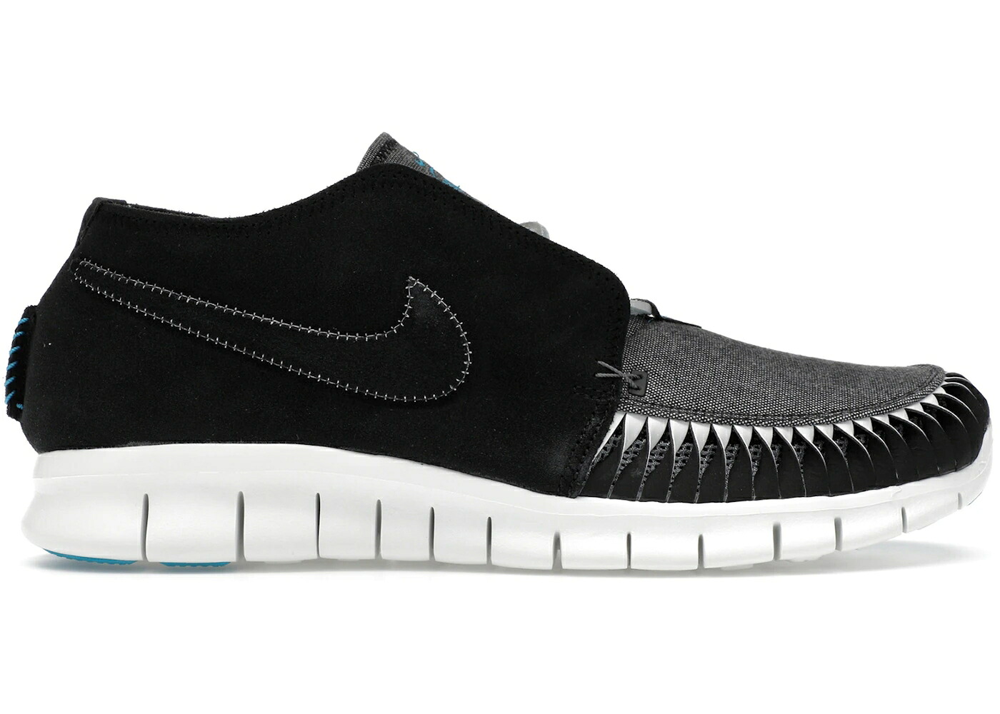 ナイキ 無償性 黒いこと 黒いこと 白いこと 白いこと スニーカー メンズ NIKE FREE FORWARD MOC 2 N7 (2025) / BLACK DARK TURQUOISE WHITE