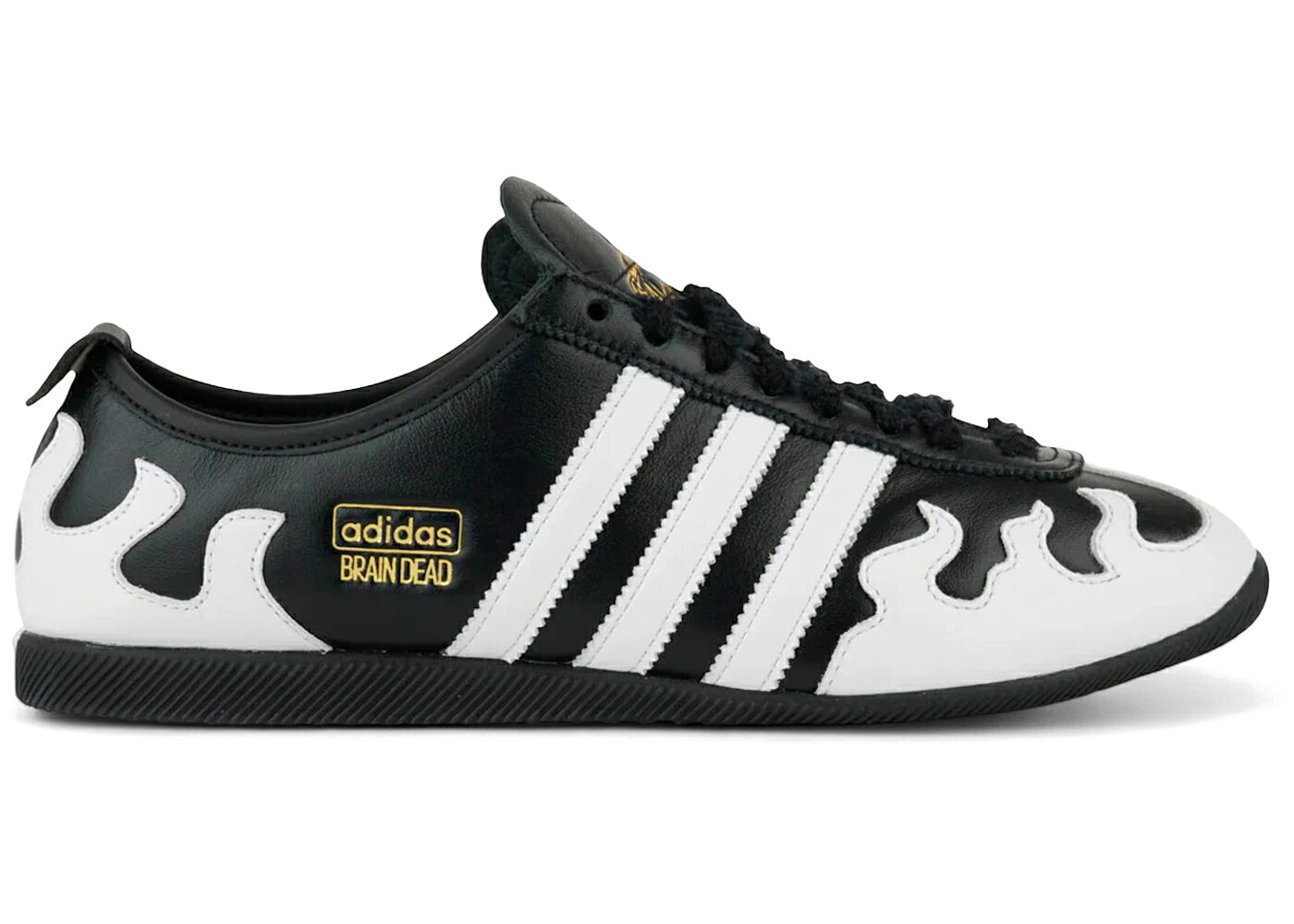 アディダス 黒いこと 黒いこと 白いこと 白いこと 中核グループ ゴールド スニーカー メンズ ADIDAS JAPAN BRAIN DEAD X BRODY KING BLACK WHITE / CORE BLACK FOOTWEAR WHITE GOLD