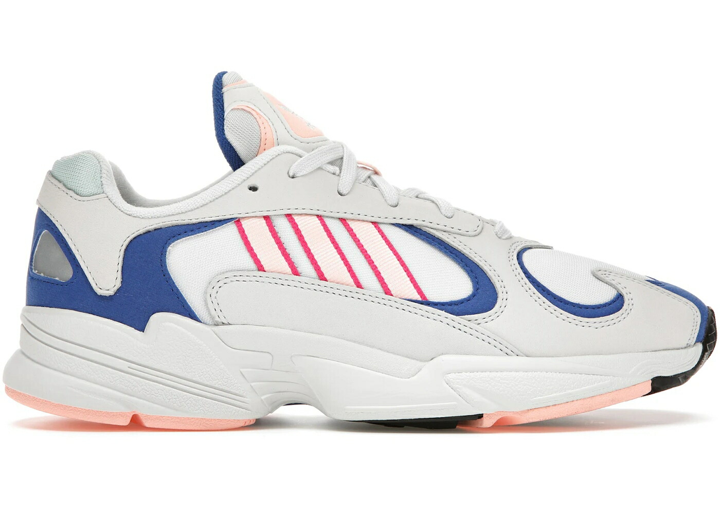 アディダス 白色 ホワイト 橙 オレンジ スニーカー メンズ ADIDAS YUNG-1 WHITE ORANGE ROYAL / CRYSTAL WHITE CLEAR ORANGE