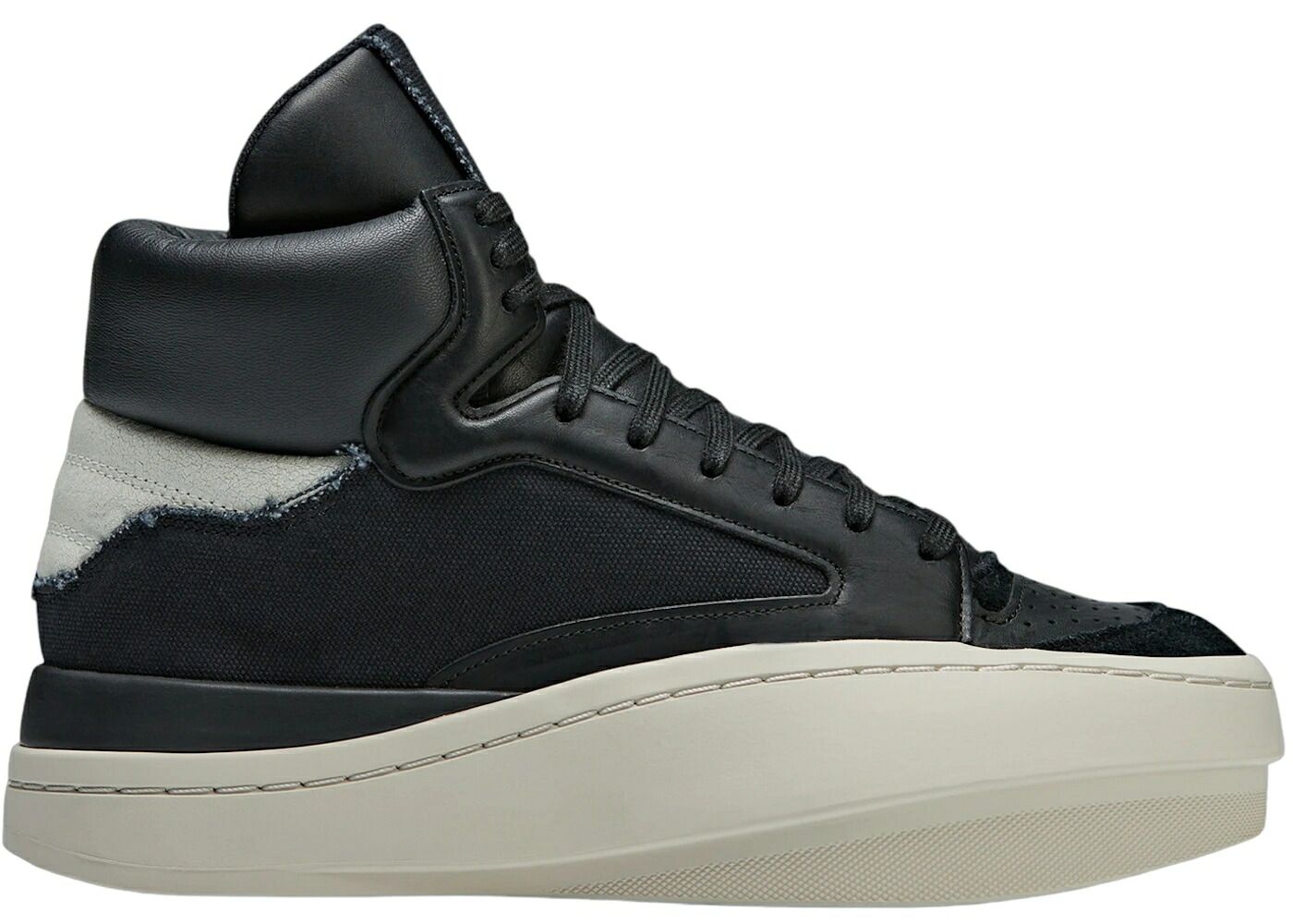 アディダス 黒いこと 黒いこと 白いこと 白いこと スニーカー メンズ ADIDAS Y-3 CENTENNIAL HI BLACK BLISS OFF WHITE / BLACK BLISS OFF WHITE