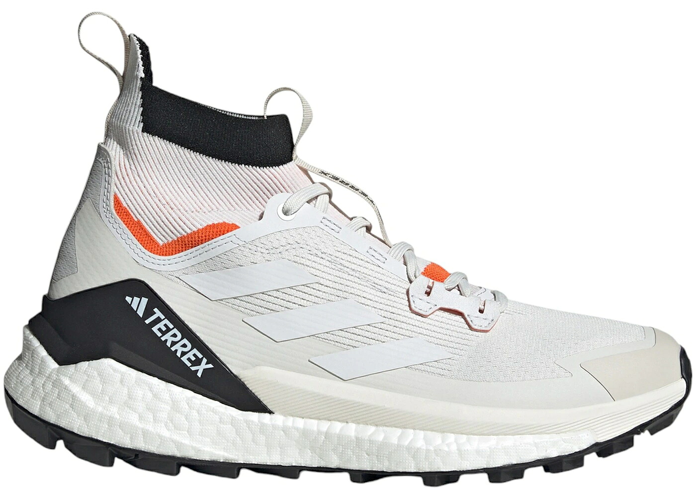 アディダス 無償性 白いこと 白いこと 差しひびき 橙 オレンジ色 2.0 スニーカー メンズ ADIDAS TERREX FREE HIKER CRYSTAL WHITE SEMI IMPACT ORANGE / CRYSTAL WHITE CRYSTAL WHITE SEMI