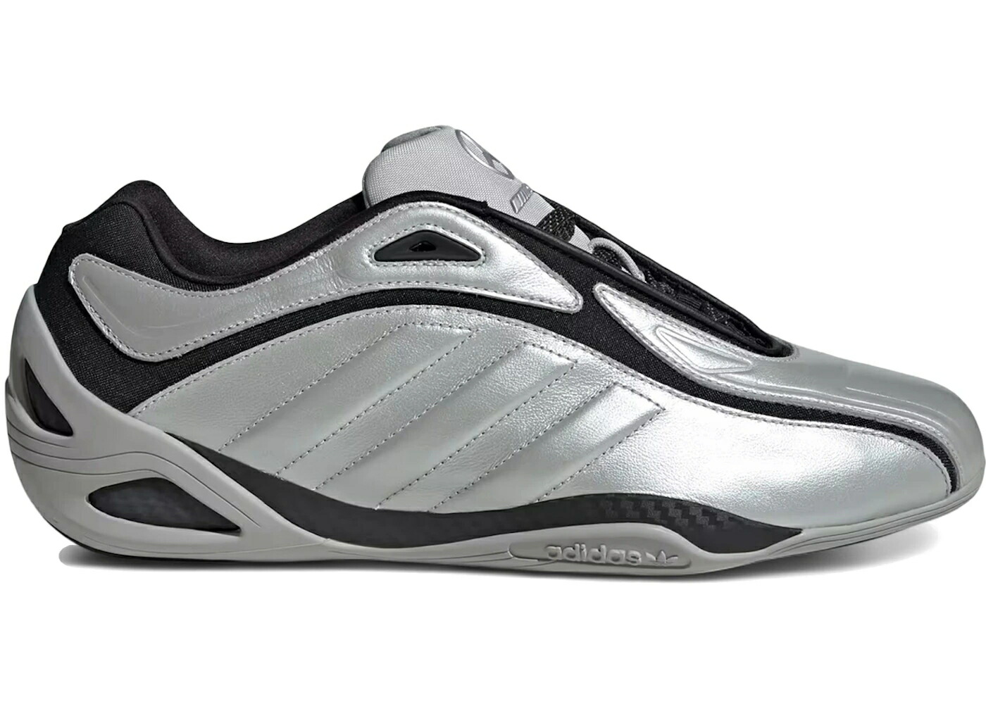 アディダス チーム 銀色 シルバー コア 黒色 ブラック 灰色 グレー スニーカー メンズ ADIDAS ADIRACER GT MERCEDES-AMG PETRONAS FORMULA ONE TEAM SILVER / MATTE SILVER CORE BLACK GREY TWO