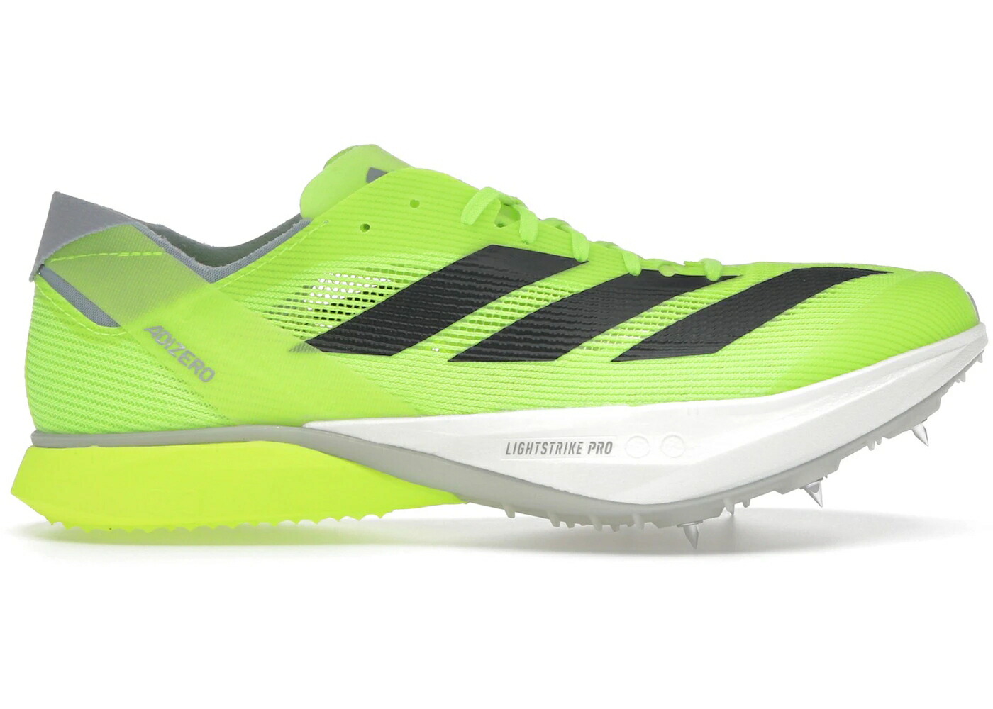 アディダス アディゼロ アバンティ アヴァンティ コア 黒色 ブラック 銀色 シルバー スニーカー メンズ ADIDAS ADIZERO AVANTI LUCID LEMON CORE BLACK HALO SILVER / LUCID LEMON CORE BLACK HALO