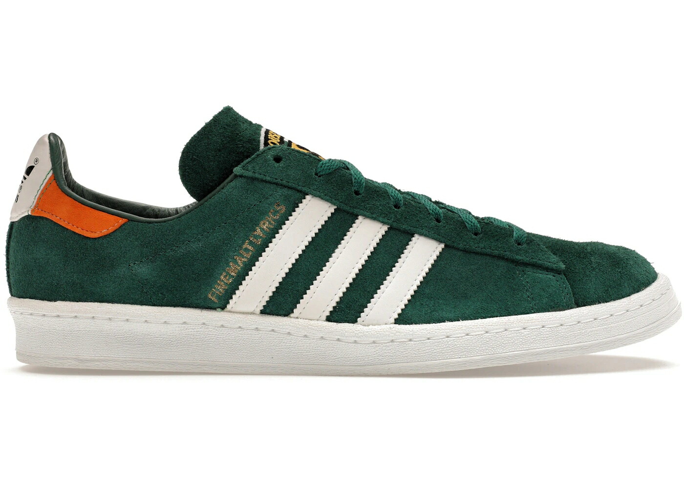 アディダス キャンパス フォレスト 緑 グリーン 白色 ホワイト スニーカー メンズ ADIDAS CAMPUS 80S HOUSE OF PAIN X CONCEPTS FINE MALT LYRICS / FOREST GREEN WHITE