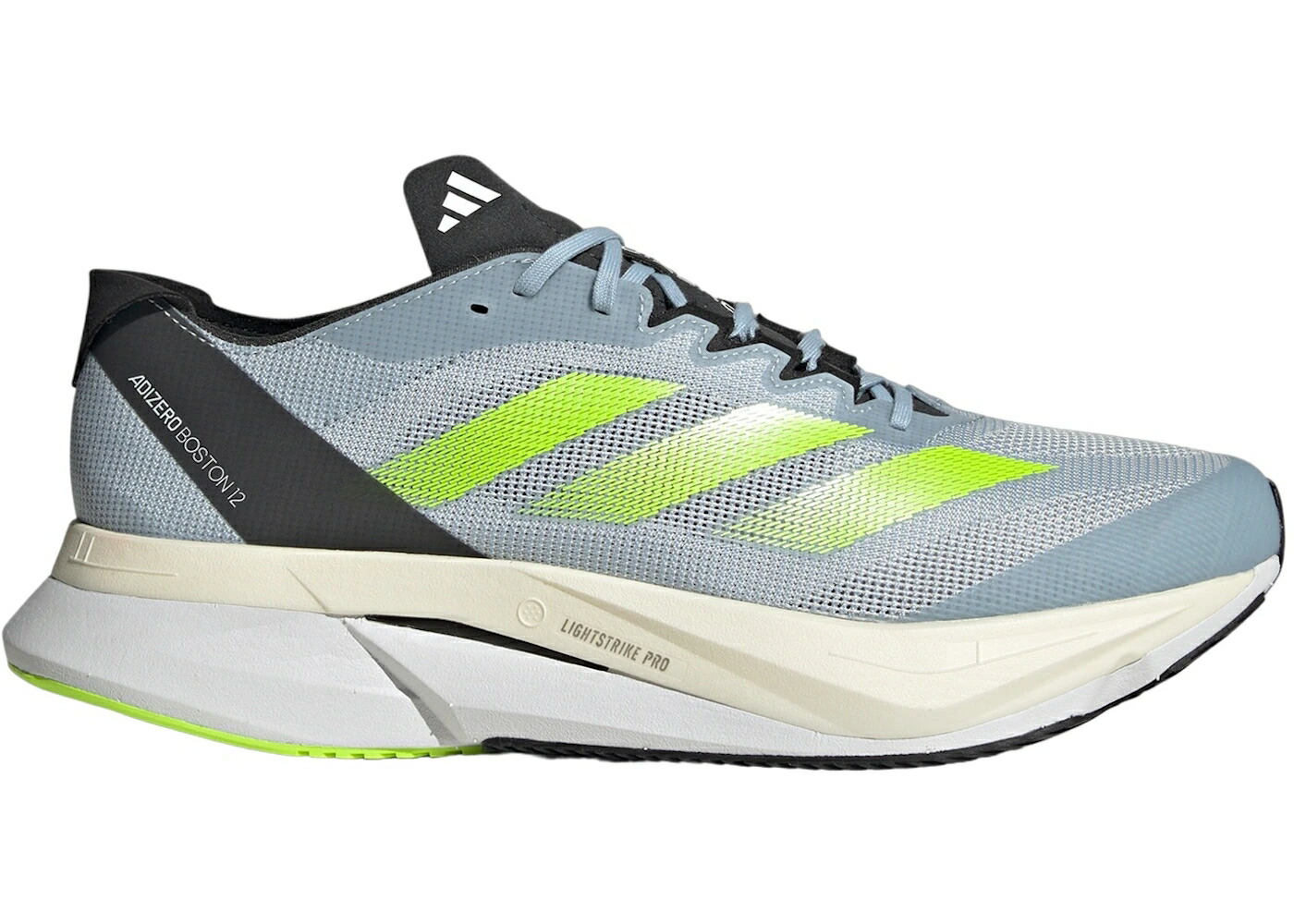 アディダス アディゼロ ボストン 青色 ブルー カーボン スニーカー メンズ ADIDAS ADIZERO BOSTON 12 WONDER BLUE LUCID LEMON CARBON / WONDER BLUE LUCID LEMON CARBON