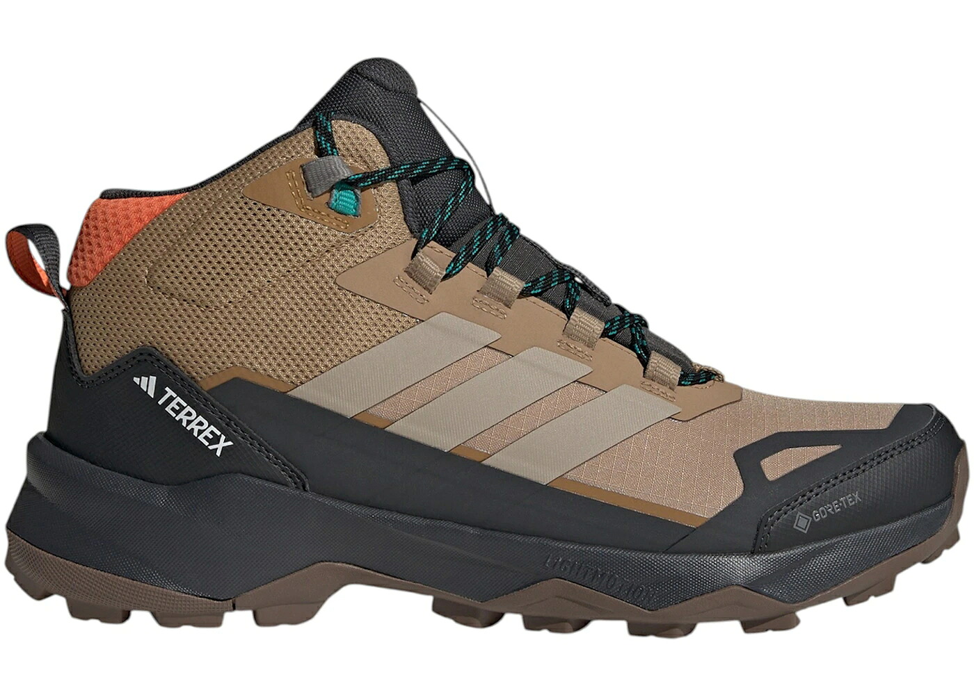 アディダス ミッド ゴアテックス カーゴ 橙 オレンジ スニーカー メンズ ADIDAS TERREX SKYCHASER AX5 MID GORE-TEX CARDBOARD BLANCH CARGO ORANGE / CARDBOARD BLANCH CARGO SEMI