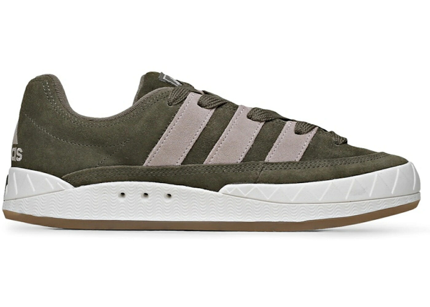 アディダス ベージュ 白色 ホワイト スニーカー メンズ ADIDAS ADIMATIC WONDER BEIGE GUM / WONDER BEIGE OFF WHITE GUM