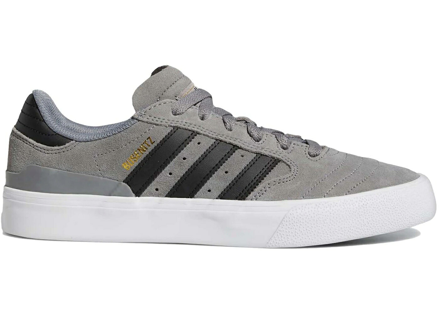 アディダス 灰色 グレー 黒色 ブラック 白色 ホワイト コア スニーカー メンズ ADIDAS BUSENITZ VULC II GREY BLACK WHITE / GREY THREE CORE BLACK CLOUD