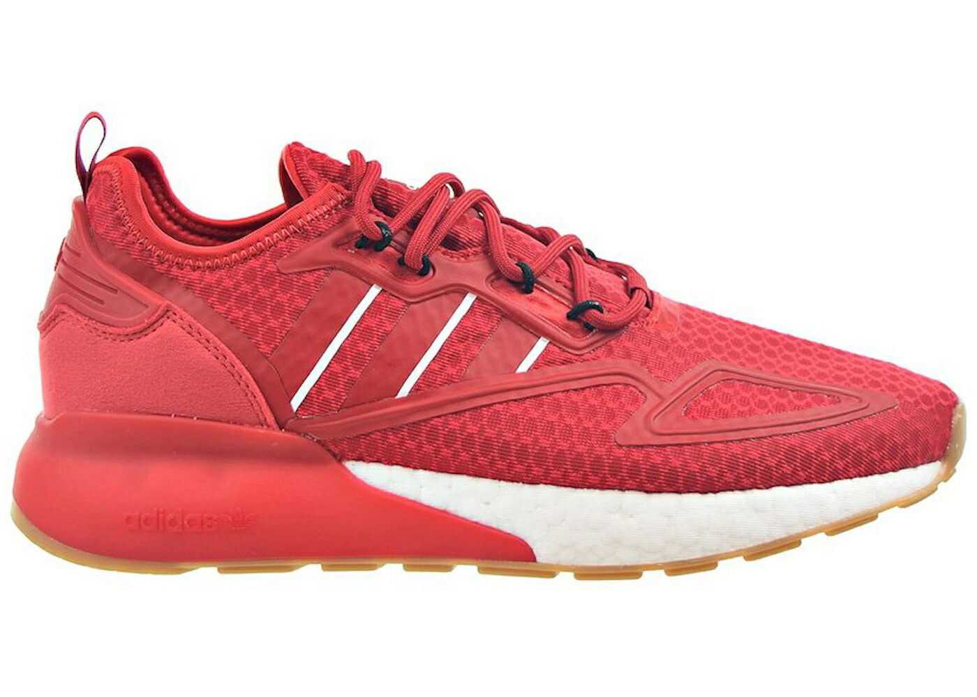 アディダス ブースト 白色 ホワイト スニーカー メンズ ADIDAS ZX 2K