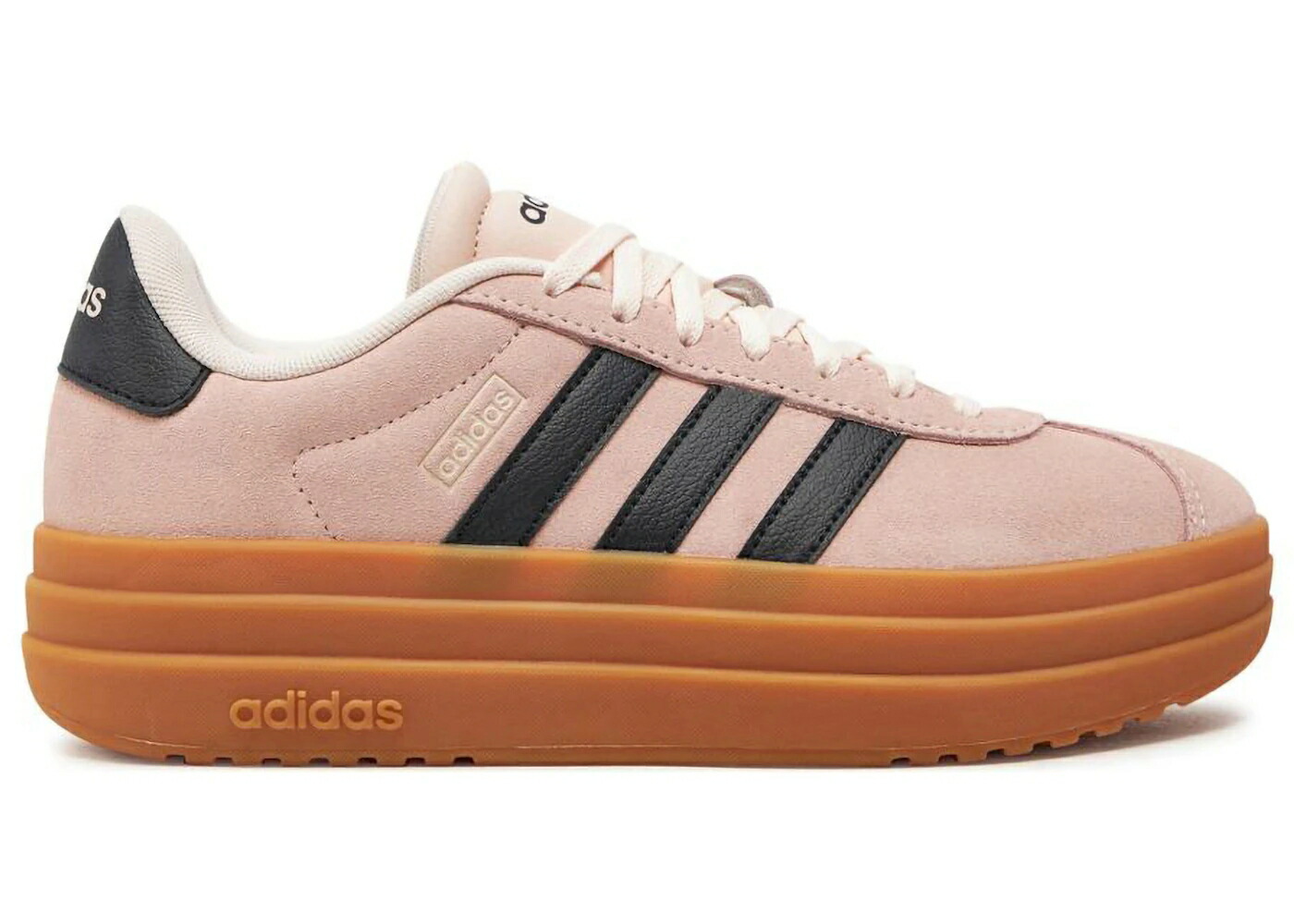 アディダス 厚地の外套 サクラ色 白いこと 白いこと WOMEN\u0027S スニーカー レディース ADIDAS VL COURT BOLD MESA TACTILE ROSE (WOMEN\u0027S) / MESA TACTILE ROSE CLOUD WHITE