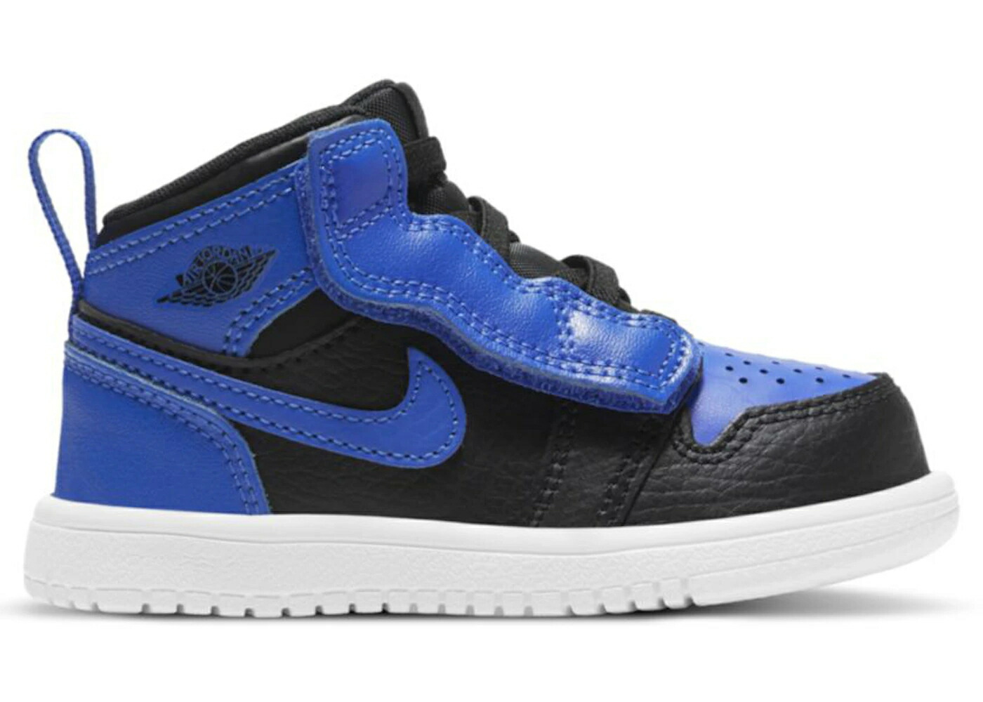 ナイキ ジョーダン ミッド 青色 ブルー 黒色 ブラック 白色 ホワイト ジュニア キッズ JORDAN 1 MID ALT ROYAL BLUE (TD) / BLACK HYPER ROYAL WHITE