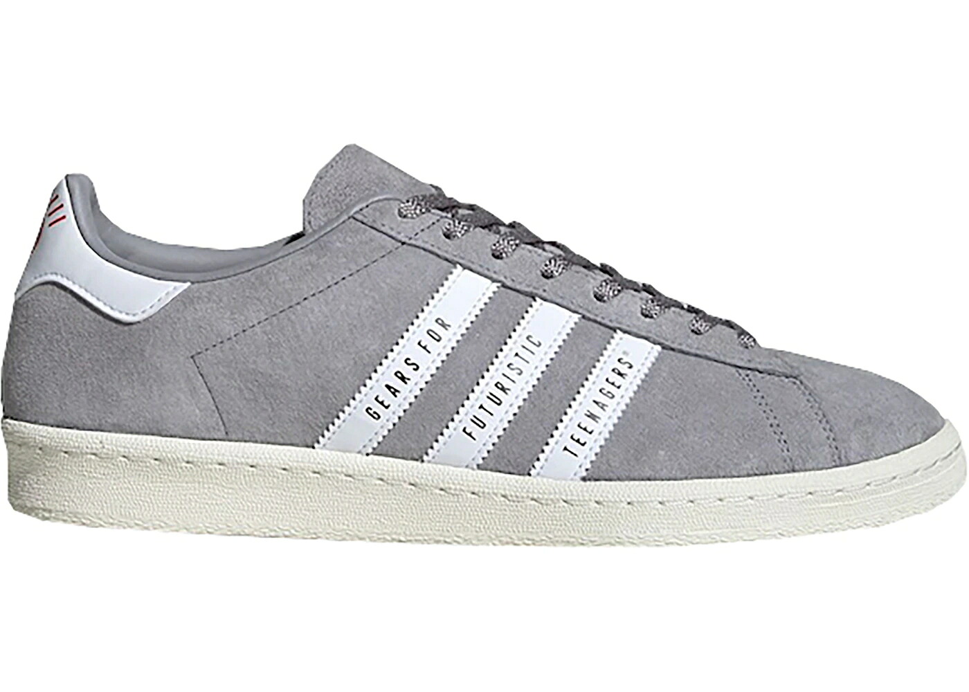 アディダス 校庭 薄墨色 薄墨色 白いこと 白いこと スニーカー メンズ ADIDAS CAMPUS HUMAN MADE GREY / LIGHT ONIX CLOUD WHITE OFF WHITE