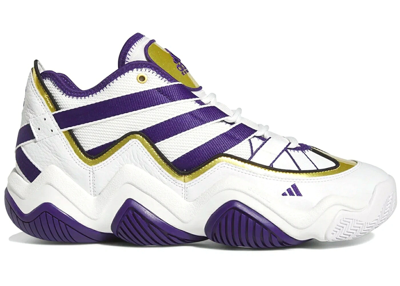 アディダス 白いこと 白いこと 紫 パープル ゴールド とっ始め十 スニーカー メンズ ADIDAS TOP TEN 2010 WHITE PURPLE GOLD / WHITE PURPLE GOLD