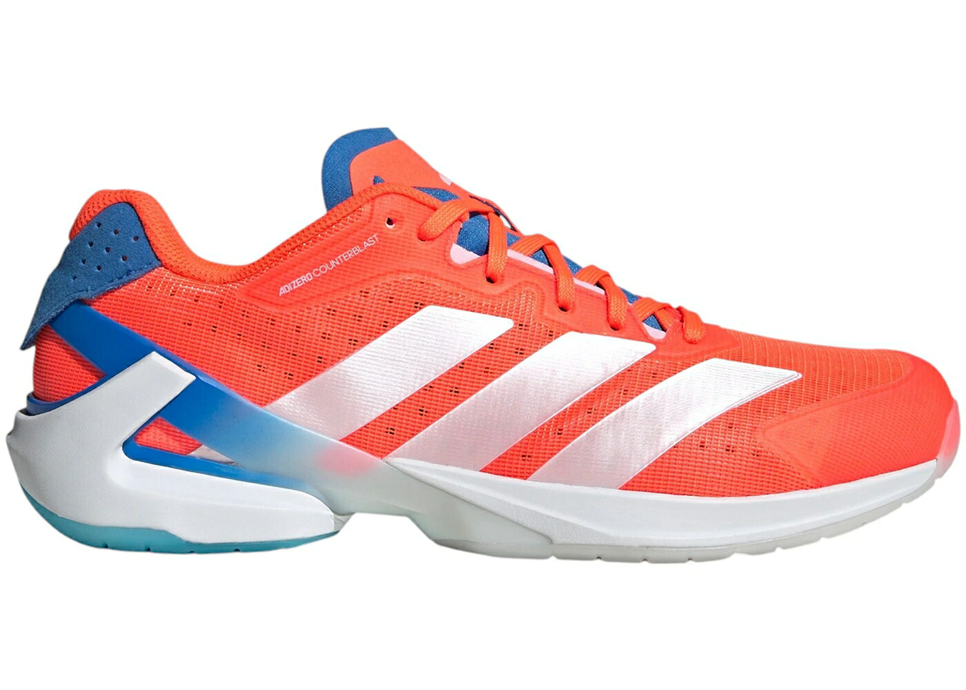 アディダス アディゼロ チーム 橙 オレンジ ゼロ スニーカー メンズ ADIDAS ADIZERO COUNTERBLAST INDOOR TEAM SOLAR ORANGE ZERO METALIC BRIGHT ROYAL / TEAM SOLAR ORANGE ZERO METALIC