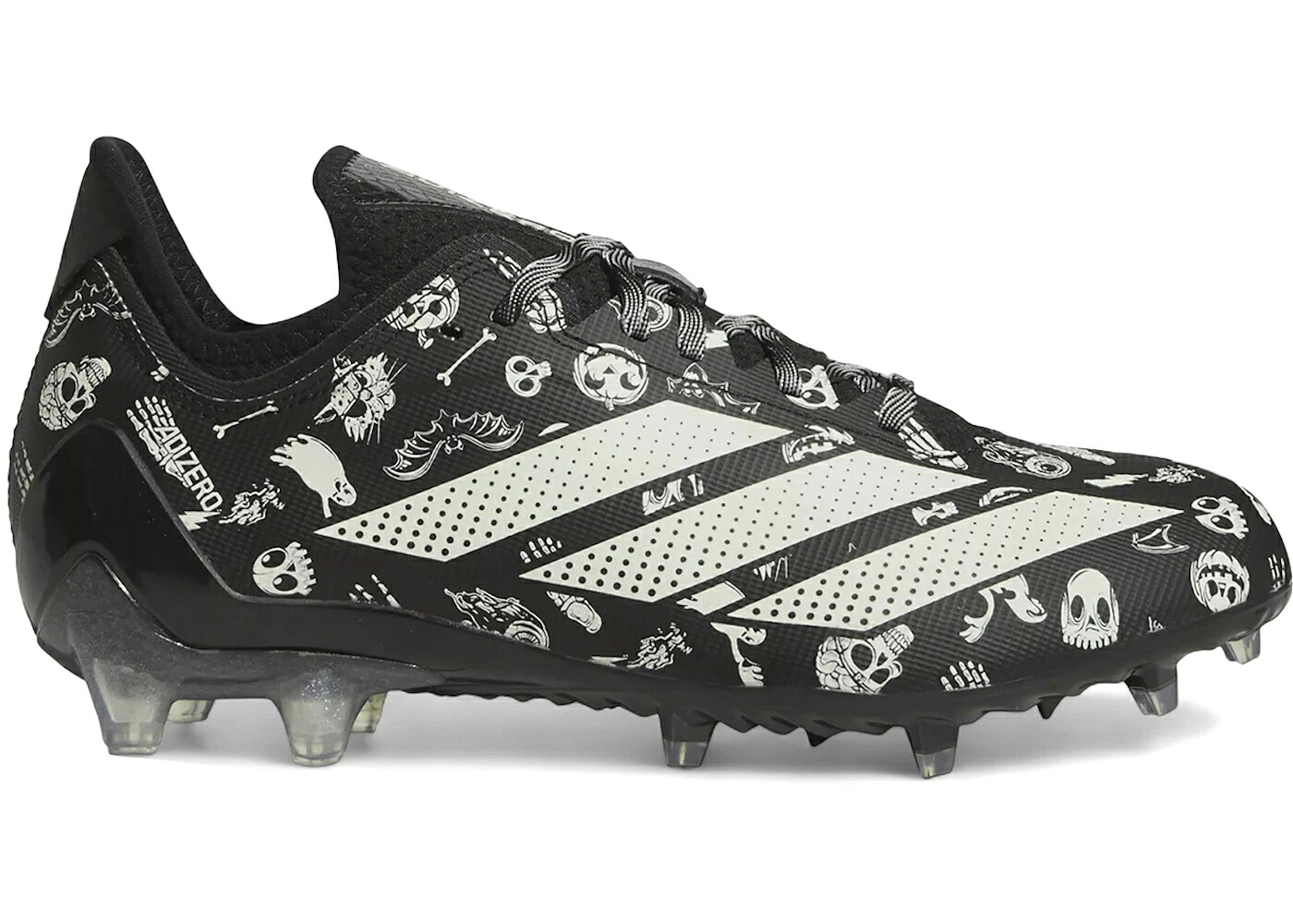 アディダス アディゼロ コア 黒色 ブラック 白色 ホワイト スニーカー メンズ ADIDAS ADIZERO ELECTRIC HALLOWEEN / CORE BLACK CLOUD WHITE CORE