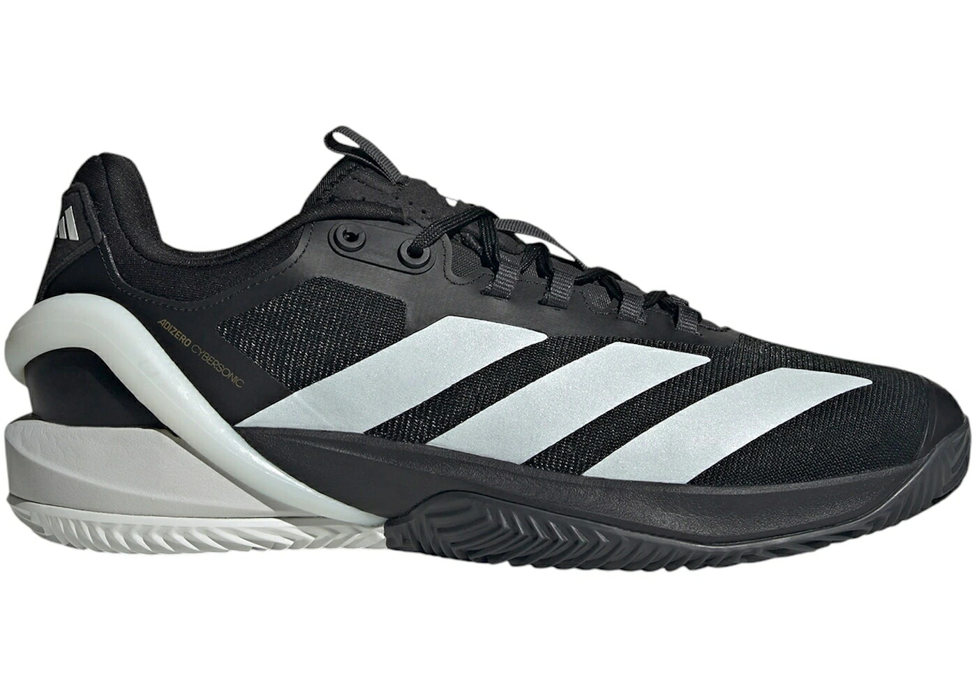 アディダス アディゼロ 中核グループ 黒いこと 黒いこと 無し 炭素 スニーカー メンズ ADIDAS ADIZERO CYBERSONIC 2 CLAY CORE BLACK ZERO METALIC CARBON / CORE BLACK ZERO METALIC CARBON