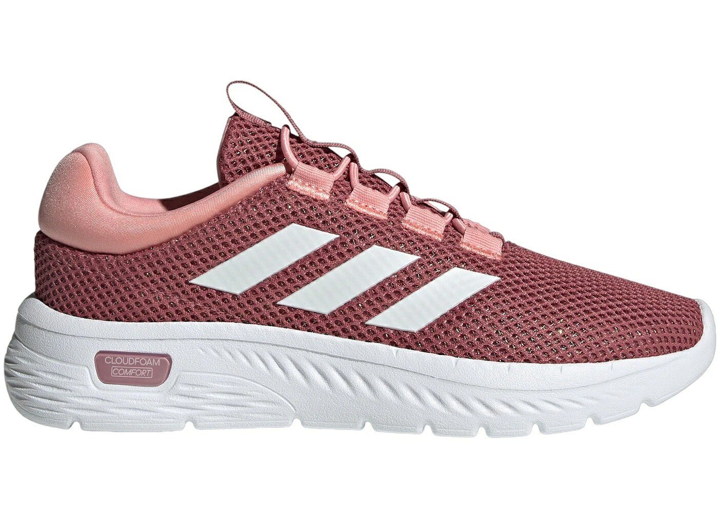 アディダス クリムゾン 白いこと 白いこと サクラ色 WOMEN\u0027S スニーカー レディース ADIDAS CLOUDFOAM COMFY PRELOVED CRIMSON CLOUD WHITE SEMI PINK SPARK (WOMEN\u0027S) / PRELOVED CRIMSON CLOUD WHITE